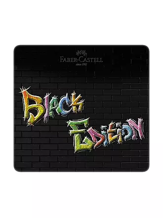 FABER-CASTELL | Black Edition Buntstifte 24er Metalletui | 